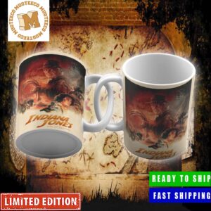 Indiana Jones And The Dial Of Destiny June 30 Release New Poster Ceramic Mug