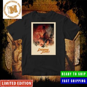 Indiana Jones And The Dial Of Destiny June 30 Release New Poster Vintage T-Shirt