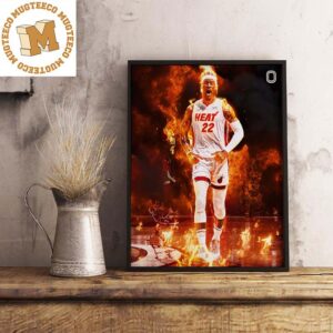 Jimmy Butler Miami Heat Playoff Franchise Record Eastern Conference Wall Decor Poster Canvas