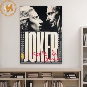 Joker Folie à Deux Joaquin Phoenix Lady Gaga Home Decor Poster Canvas