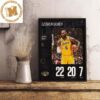 NBA Playoff Lebron James The Oldest Player In NBA History To Record Gift For Fans Decor Poster Canvas