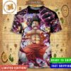 Luffy One Piece Gear 4 Snake Man Japan Style Artwork All Over Print Shirt