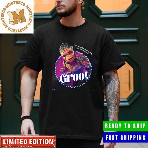 Marvel Guardians Of The Galaxy Vol 3 Groot This Guardian Has Got The Best One Liners Barbie Style Unisex T-Shirt