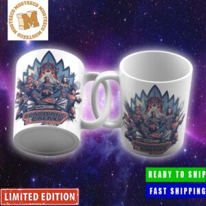 Marvel Guardians Of The Galaxy Volume 3 Line Up All Core Members Merchandise Mug