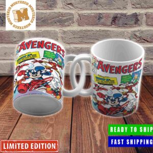 Marvel X Disney 100 Variant Edition The Avengers For Fans Ceramic Mug