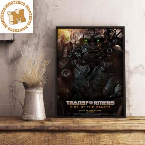 Maximals Transformers Rise Of The Beasts Optimus Primal Decorations Poster Canvas