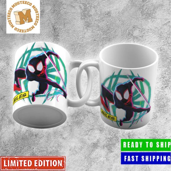 Spider-Man Across The Spider-Verse Mile Morales Promotional Art Merchandise Coffee Ceramic Mug