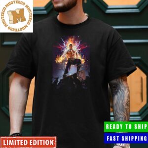 Mortal Kombat Liu Kang Thunder And Fire God Video Game Artwork Merchandise Classic T-Shirt