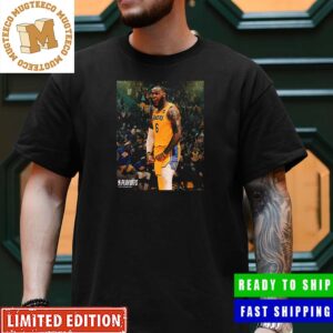 NBA Playoff Lebron James The Oldest Player In NBA History To Record Unisex T-Shirt