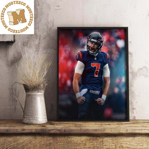 NFL Draft 2023 C.J Stroud Round 1 Pick 2 To Houston Texans New Look Decor Poster Canvas