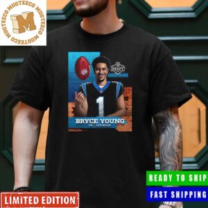 NFL Draft 2023 Pick 1 Bryce Young Alabama To Carolina Panthers Unisex T-Shirt