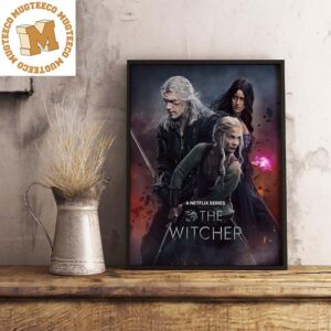 Netflix Series The Witcher 3 Official Decorations Poster Canvas