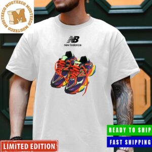 New Balance 9060 Rainbow Sneaker Gift For Fan Unisex Style T-Shirt