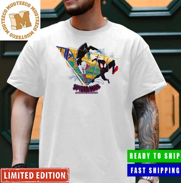 Spider-Man Across The Spider-Verse Mile Morales And Gwen Stacy Merchandise Gift For Fans Classic T-Shirt