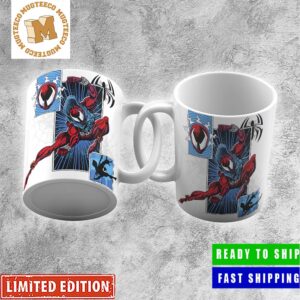 Spider-Man Across The Spider-Verse Scarlet Spider Promotional Art Merchandise Coffee Ceramic Mug