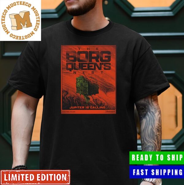 Star Trek Picard The Borg Queen’s Nest Borg Cube Premium Unisex T-Shirt
