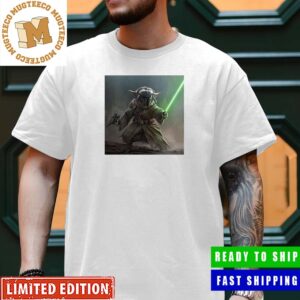 Star Wars Baby Yoda Din Grogu Leader Of The Mandalorians Artwork Unisex T-Shirt