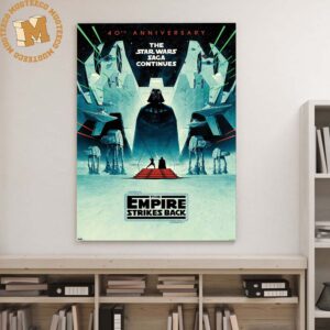 Star Wars The Empire Strikes Back 40th Anniversary Star Wars Celebration Decor Poster