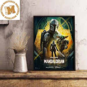 Star Wars The Mandalorian New Official Decorations Poster Canvas