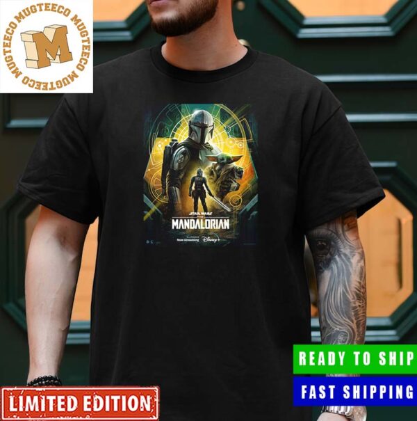 Star Wars The Mandalorian New Official Poster Gift For Mandalore Unisex T-Shirt