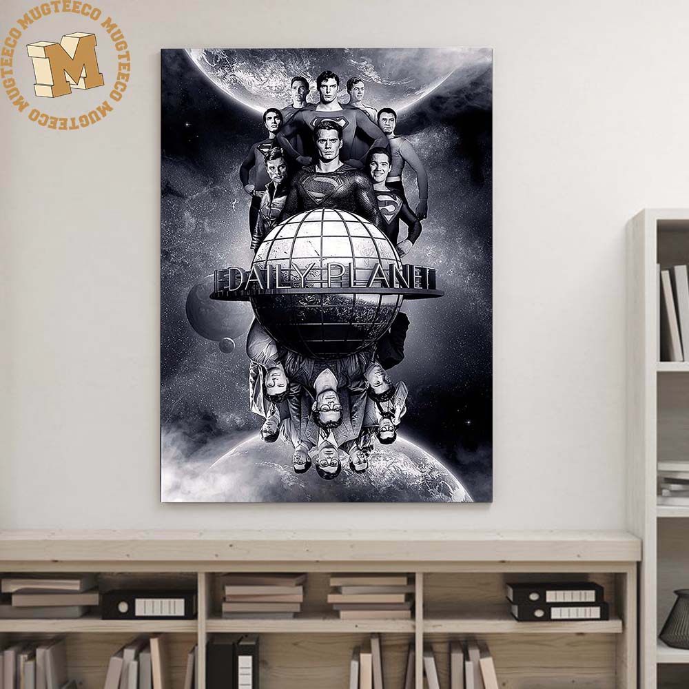 Superman 85th Anniversary Superman Day James Gunn Gift For Fans Home Decor Poster Canvas