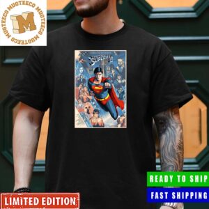 Superman Anniversary 85 Years The Man Of Steel Meets His Match Premium Classic T-Shirt