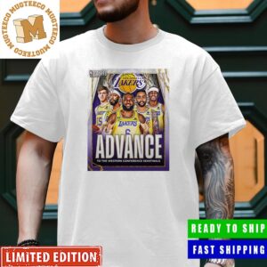 The Lake Show Advance To The Western Conference Semifinals NBA Playoffs Unisex T-Shirt