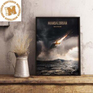 The Mandalorian This Is The Way Crashing Ships By Venture Pictures Decor Poster Canvas