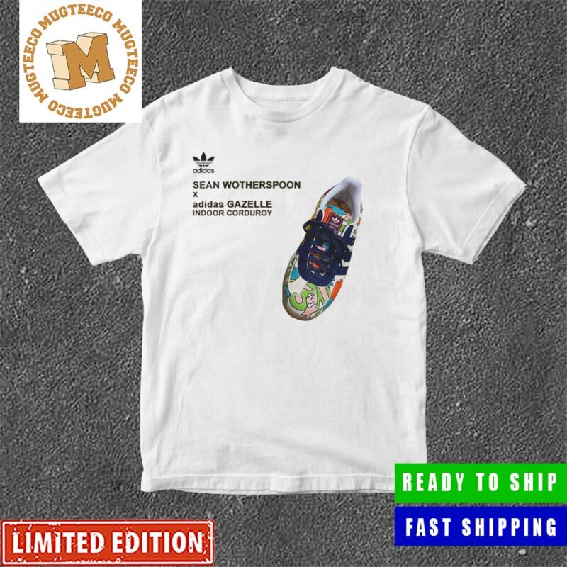 The Sean Wotherspoon x Adidas Gazelle Indoor Corduroy Sneaker Fans Classic  T-Shirt - Mugteeco