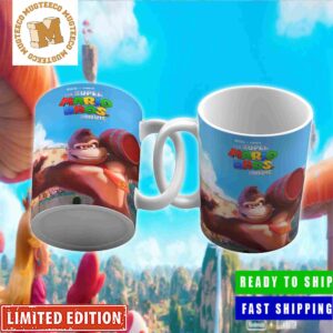 The Super Mario Bros Movie 2023 Donkey Kong Gift For Fans Ceramic Mug
