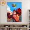 The Super Mario Bros Movie 2023 Bowser Decor Poster Canvas