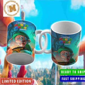 The Super Mario Bros Movie 2023 Luigi Coffee Ceramic Mug