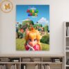 The Super Mario Bros Movie 2023 Toad Cute Decor Poster Canvas