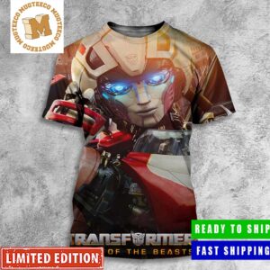 Transformers Rise Of The Beasts Arcee All Over Print Shirt