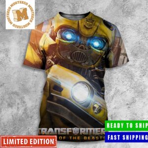 Transformers Rise Of The Beasts Bumble Bee All Over Print Shirt