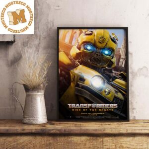 Transformers Rise Of The Beasts Bumble Bee Official Poster Canvas