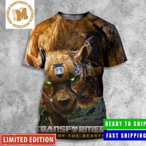 Transformers Rise Of The Beasts Cheetor All Over Print Shirt