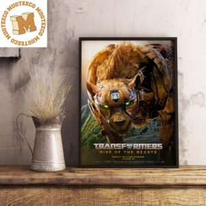 Transformers Rise Of The Beasts Cheetor Wall Decor Poster Canvas