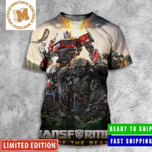 Transformers Rise Of The Beasts Official Poster Unite Or Fall All Over Print Shirt
