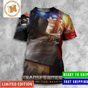 Transformers Rise Of The Beasts Optimus Prime All Over Print Shirt