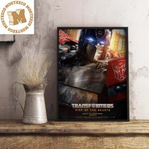 Transformers Rise Of The Beasts Optimus Prime Wall Decor Poster Canvas