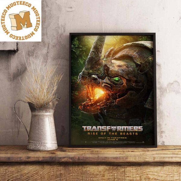 Transformers Rise Of The Beasts Rhinox Decorations Poster Canvas