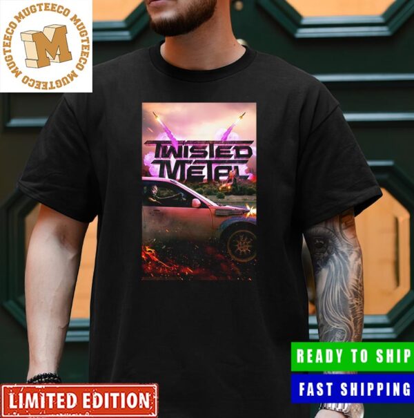Twisted Metal Iconic Car Battle Franchise Official Movie Poster Premium Unisex T-Shirt