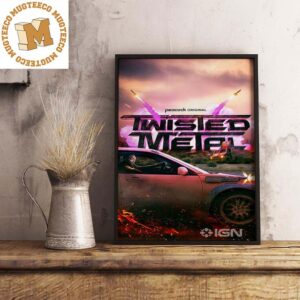 Twisted Metal Peacock Original Official Decor Poster Canvas