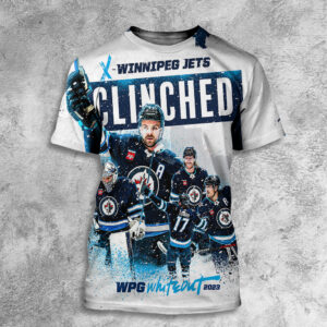Winnipeg Jets Clinched Stanley Cup Playoffs NHL 2023 All Over Print Shirt