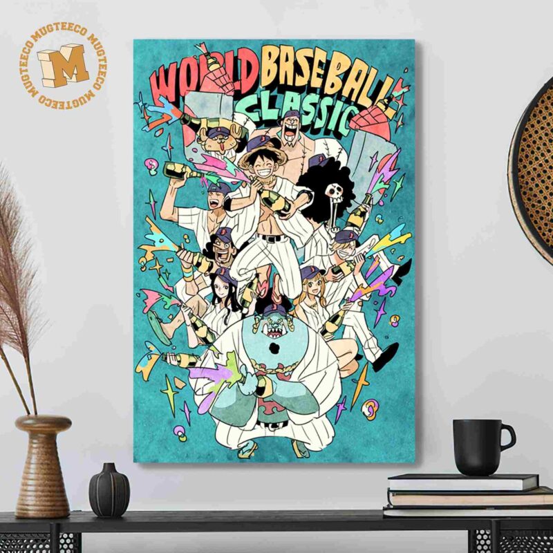 World Baseball Classic Japan Team One Piece Champions Artwork Decor Poster Canvas