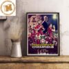First Ever Manchester Derby In The FA Cup Final Manchester United vs Manchester City Decor Poster Canvas