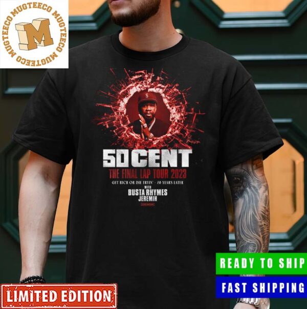 50 Cent The Final Lap Tour 2023 Poster Gift For Fans Classic T-Shirt