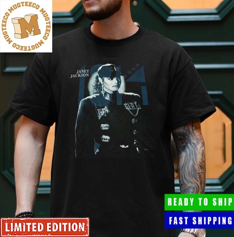 90s Janet Jackson Vintage t shirt Rhythm Nation Tour Concert