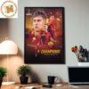 Celebrate Sevilla 7 Times Europa League Champions Home Decor Poster Canvas